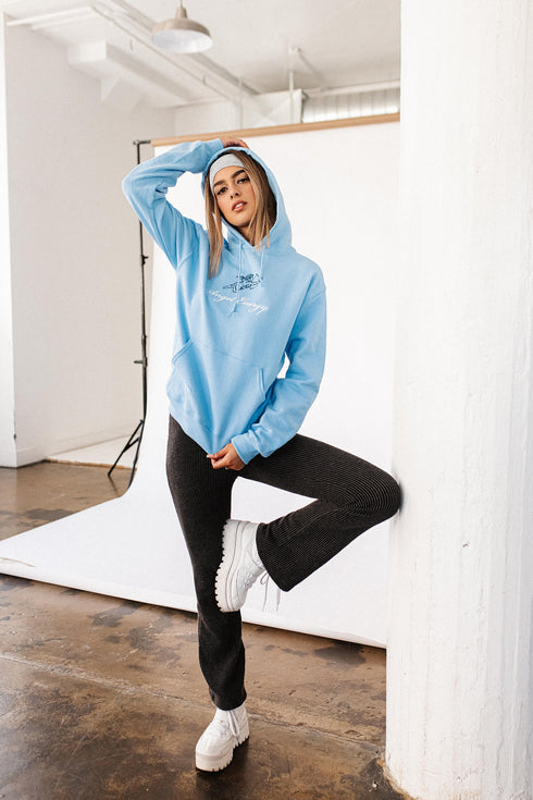 Angel Energy Hoodie// Blue